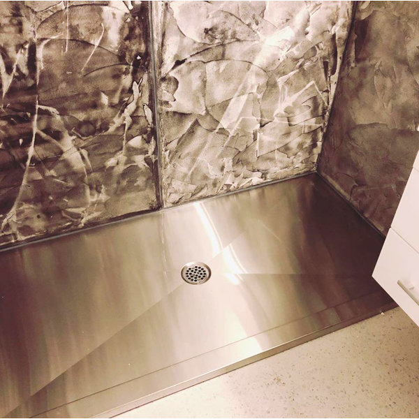 fosk Stainless Steel Shower Base 32x60 Wayfair.ca